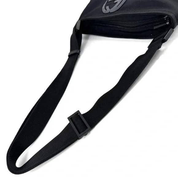 Gucci Black Messenger Bag with Red and Green Stripe - Picture 7 of 13